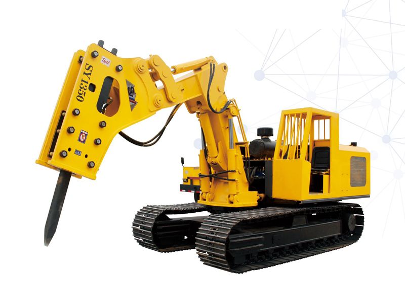 CSP-100履帶式巷道掘進(jìn)破碎機